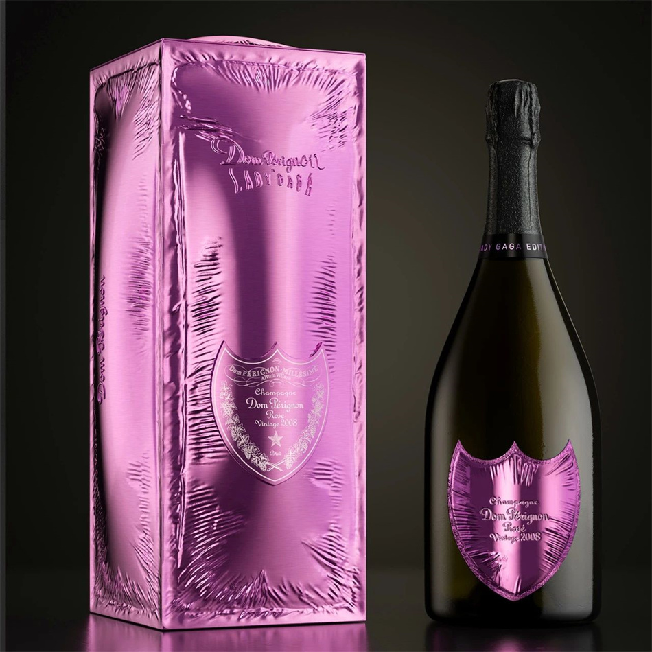 Dom Pérignon x Lady Gaga 高端飲料包裝設(shè)計(jì)