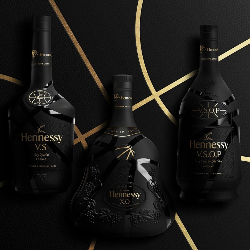 Hennessy NBA 75th Anniversary 紅酒包裝設(shè)計(jì)